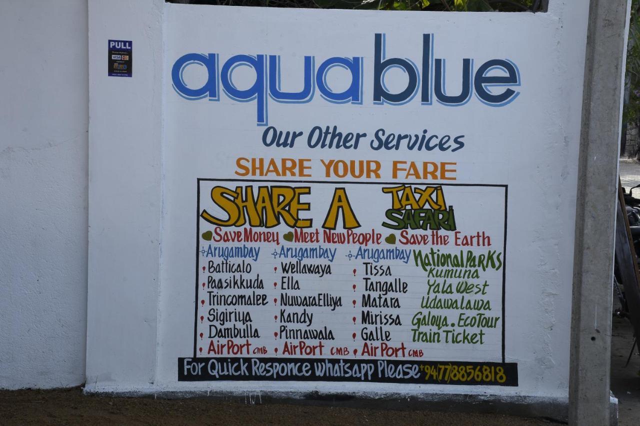 Hotel Aqua Blue à Baie d'Arugam Extérieur photo